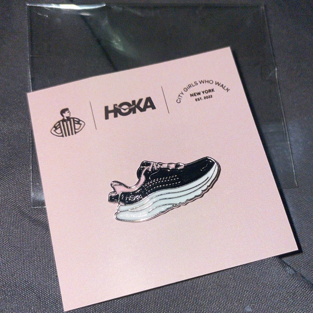 Hoka sneakers pin